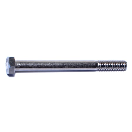 5/16-18 Hex Head Cap Screw, 18-8 Stainless Steel, 3-1/2 In L, 25 PK